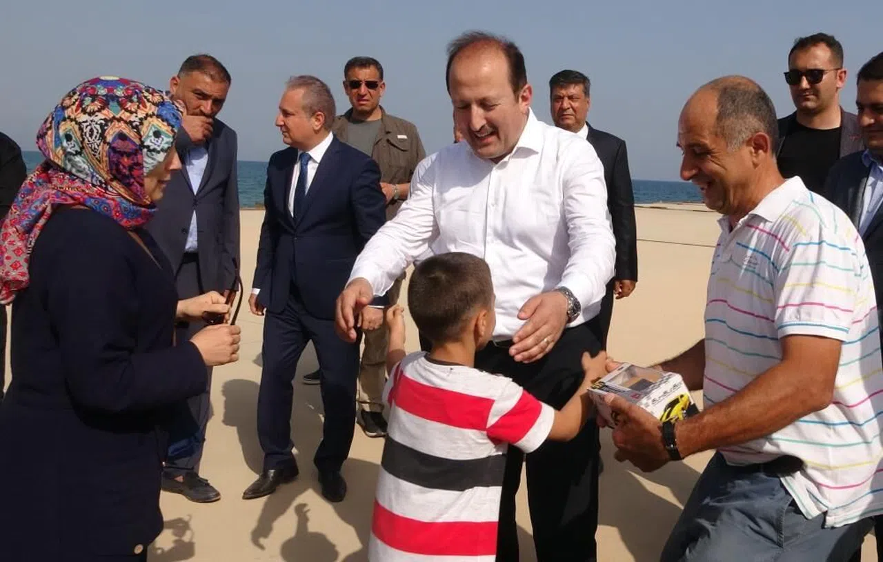 6 yaşındaki çocuğun vali sevgisi