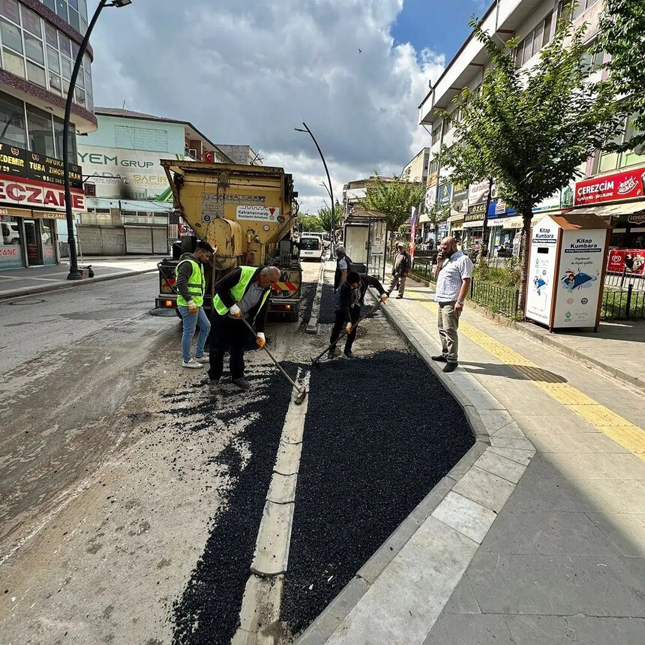 Afşin ve Elbistan'da Yol İyileştirme Çalışmaları