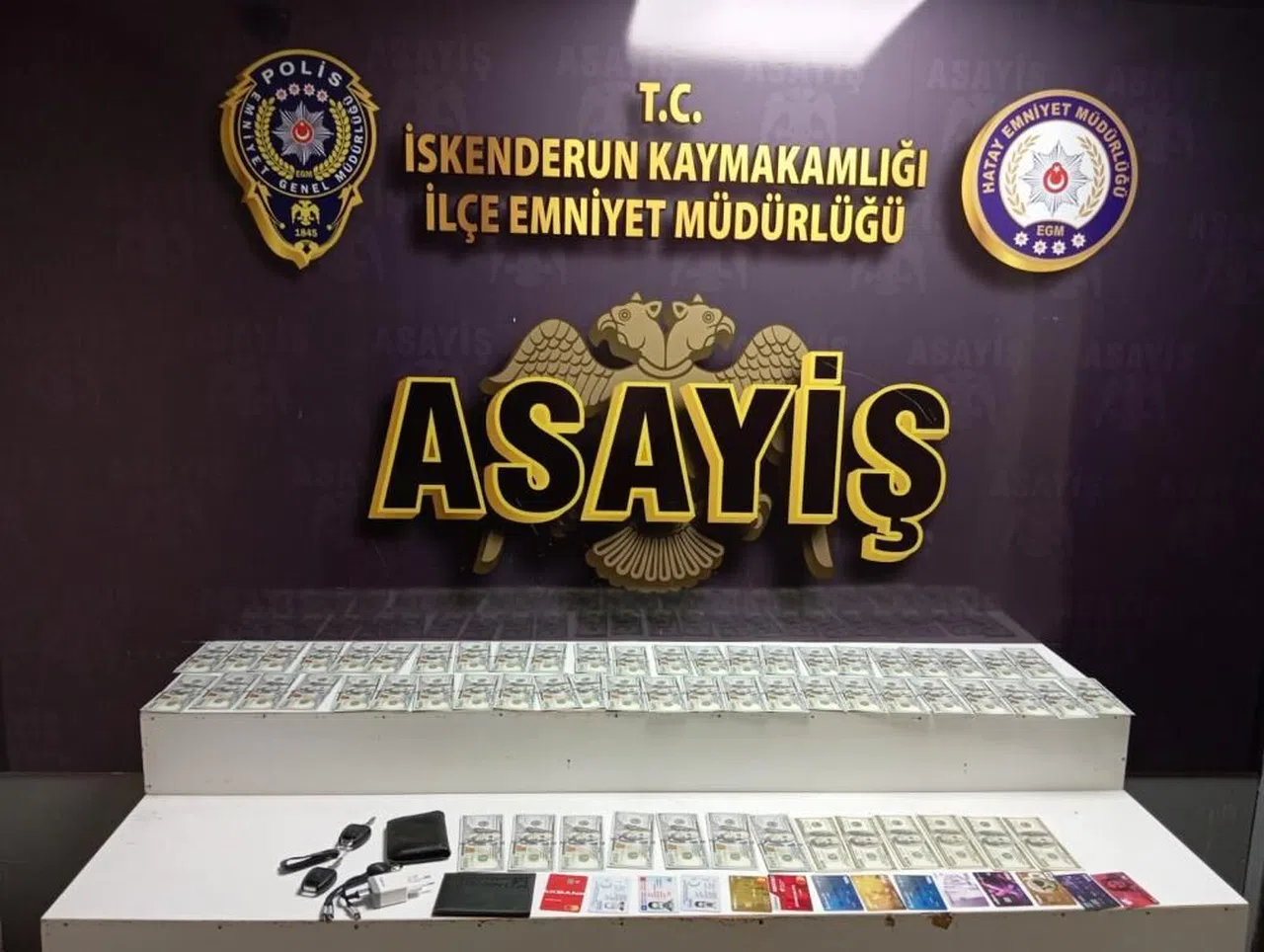 Hırsızlık yapan şahıs yakalandı
