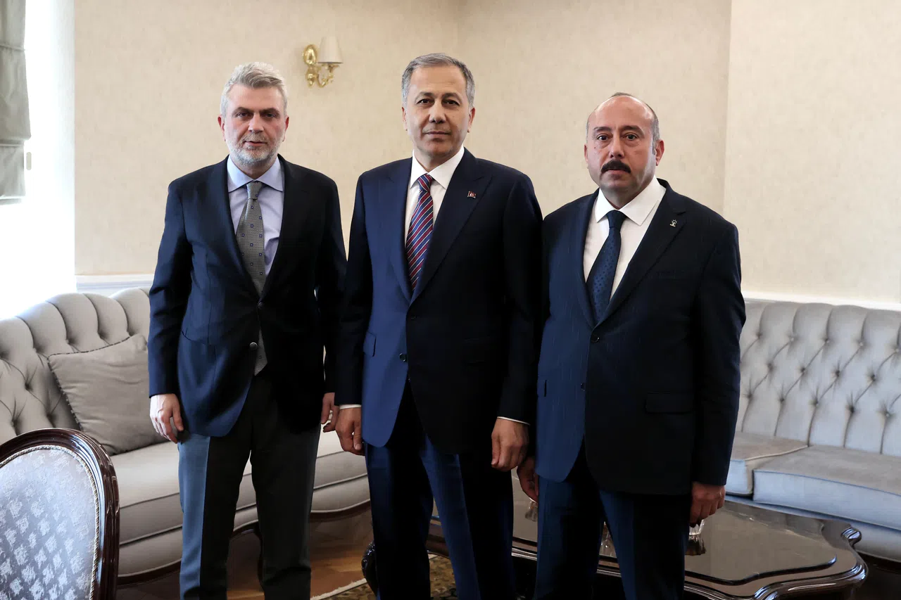 Başkan Görgel, İçişleri Bakanı Yerlikaya ile Görüştü