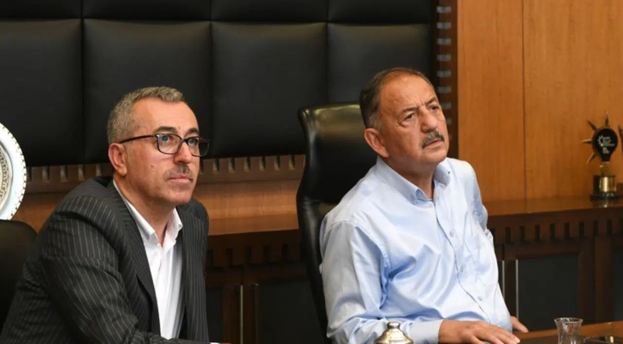 Başkan Güngör, Bakan Özhaseki’yi Misafir Etti