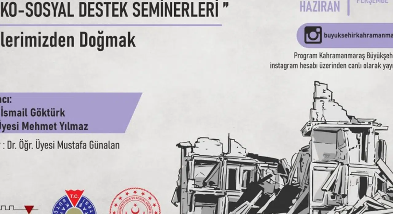 Büyükşehir’in Psiko-Sosyal Destek Seminerleri Devam Ediyor