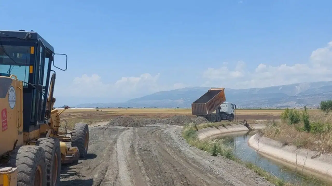 Dulkadiroğlu’ndan Çokyaşar Mahallesinde Yol Çalışması