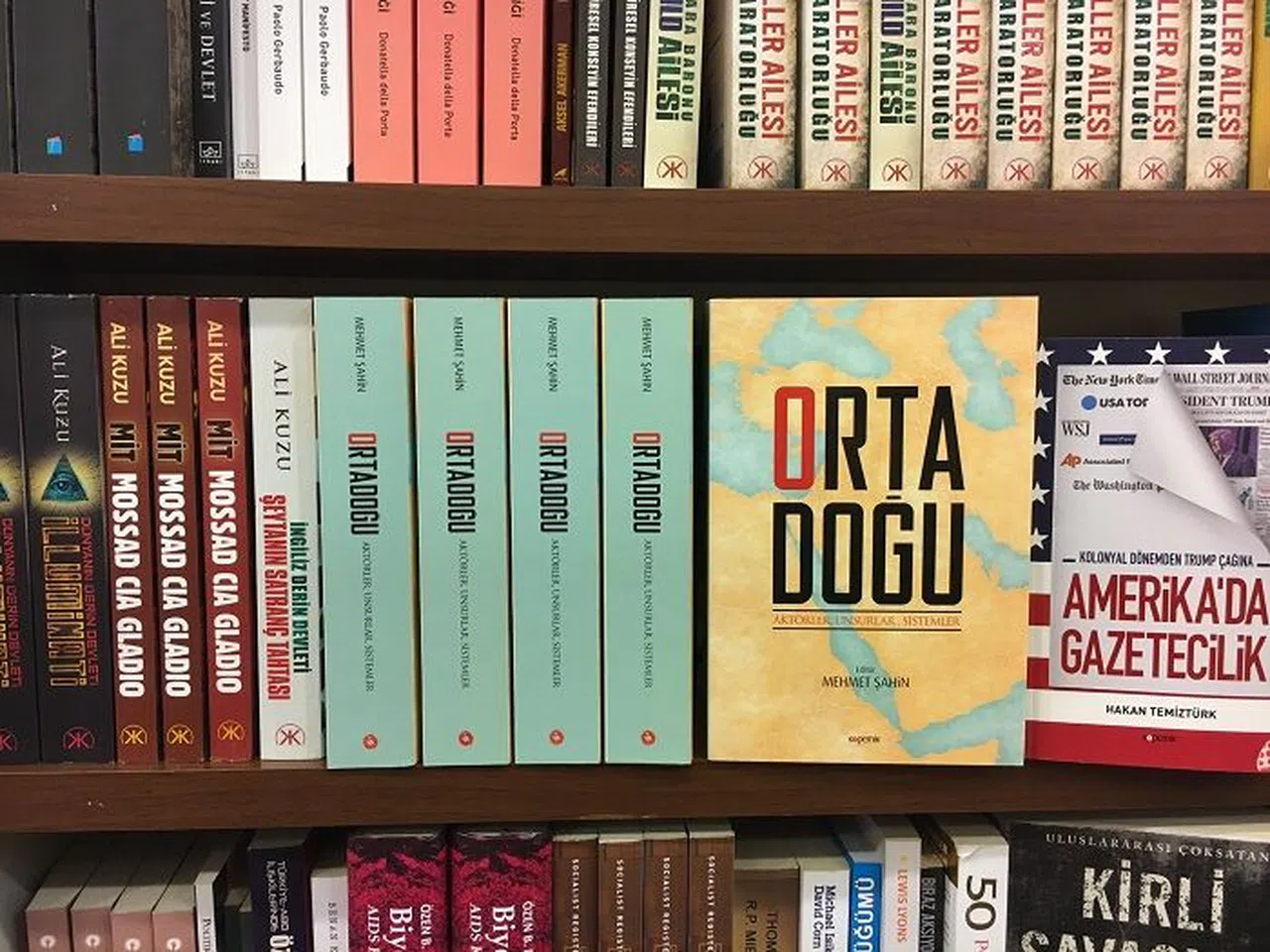 Prof. Dr. Şahin’in Orta Doğu Kitapları İlgi Çekiyor