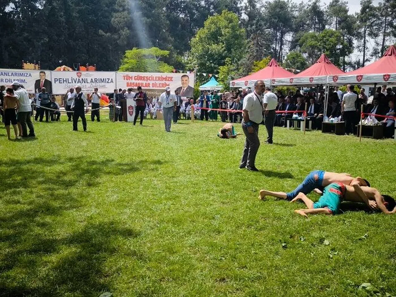 Türkoğlu’nda güreş festivali