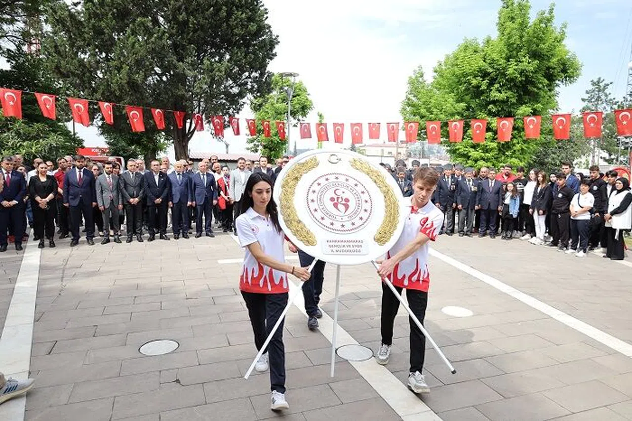 Kahramanmaraş'ta 19 Mayıs Coşkuyla Kutlandı