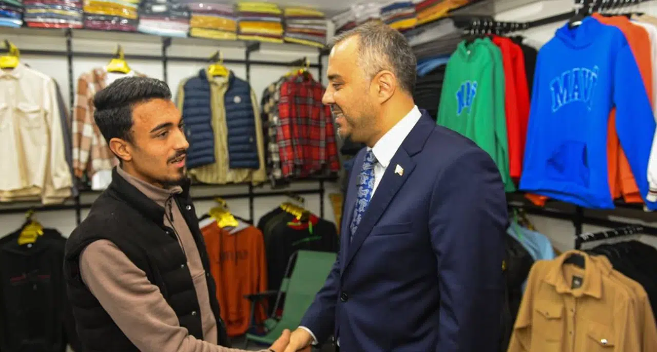 Hanifi Toptaş, Azerbaycan Bulvarı’nda Esnaflarla Buluştu