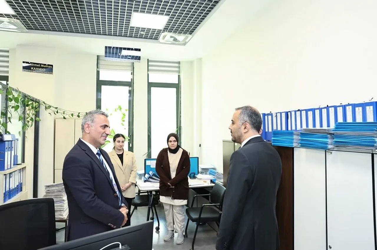Hanifi Toptaş'tan Personel Ziyareti