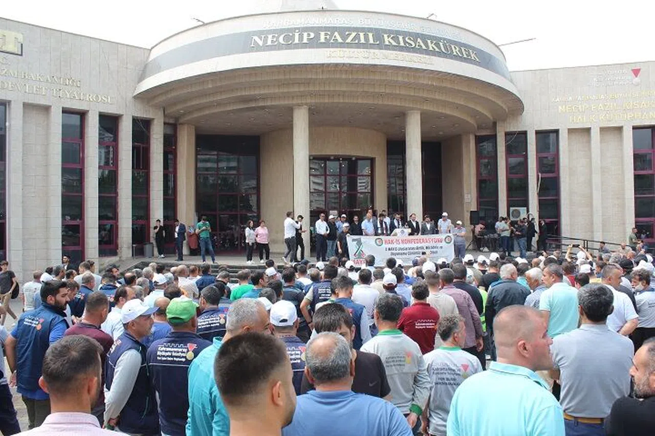 Hak-İş Sendikası üyeleri bir araya geldi