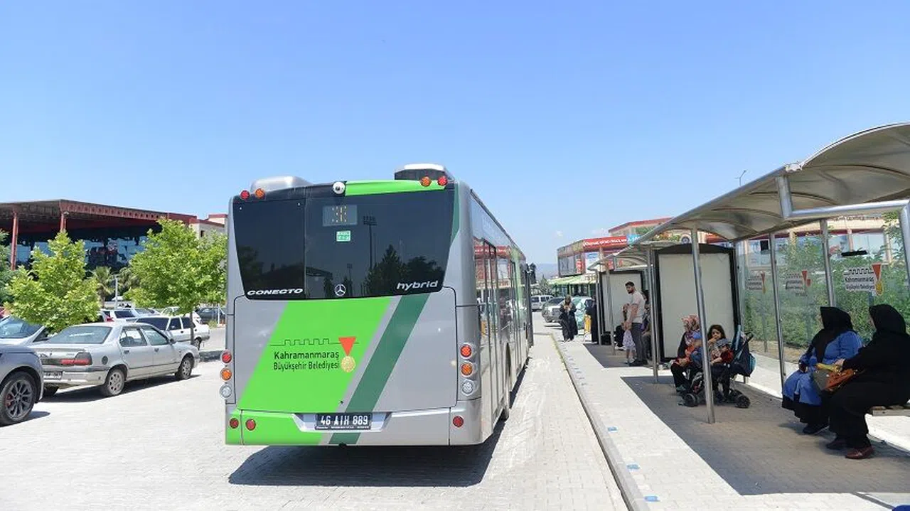 Kahramanmaraş’ta Bayram Boyunca Ücretsiz Otobüs Seferleri!