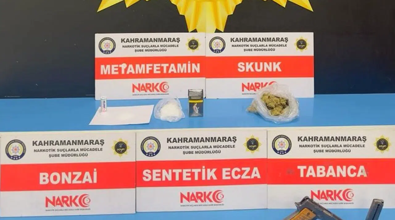 Kahramanmaraş'ta 102 Kişi Yakalandı, Uyuşturucu ve Silahlar Ele Geçirildi!