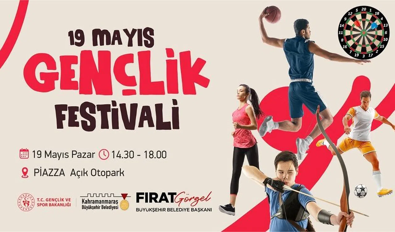 Kahramanmaraş'ta 19 Mayıs'ta Kutlamalar Başlıyor!