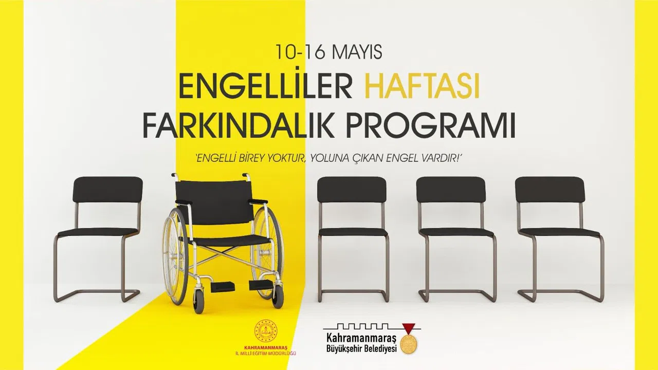 Kahramanmaraş'ta Engelliler Haftası Etkinlikleri Başlıyor