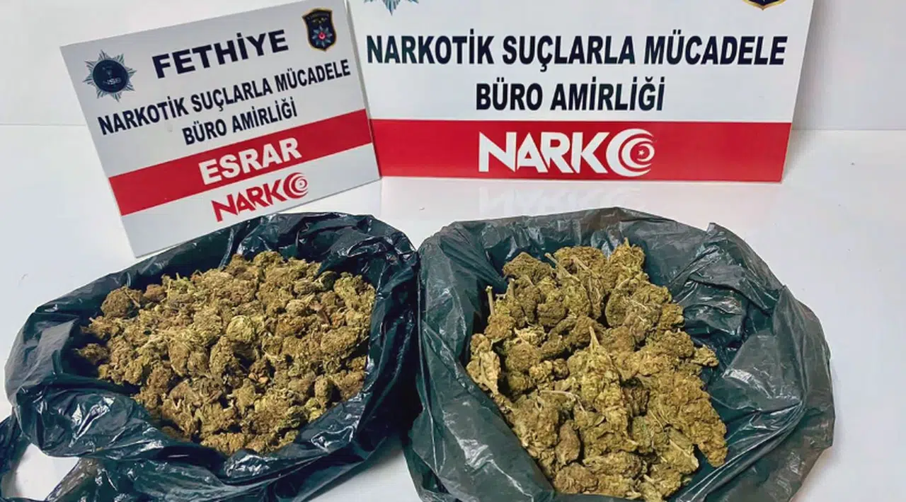 Kargo paketinden uyuşturucu çıktı