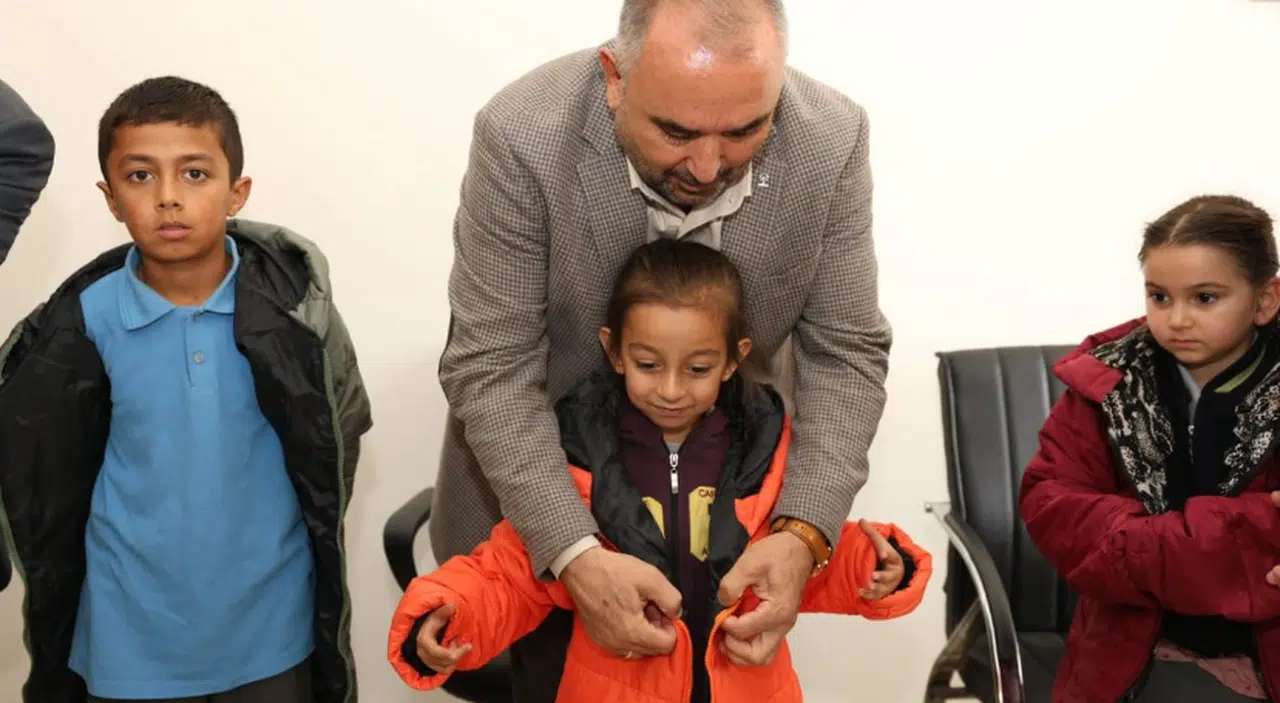 Öğrencilerin yüreğini ısıtacak destek!