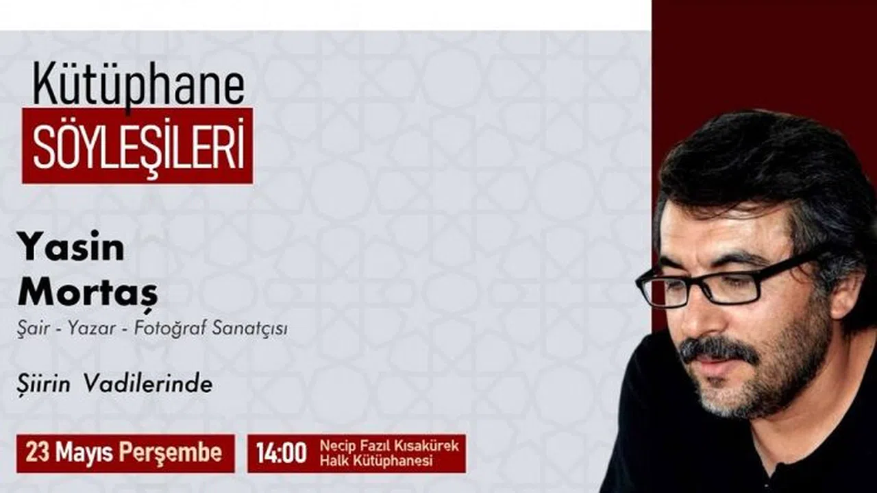 Şair Yasin Mortaş, Kahramanmaraş’ta Okurlarla Buluşuyor