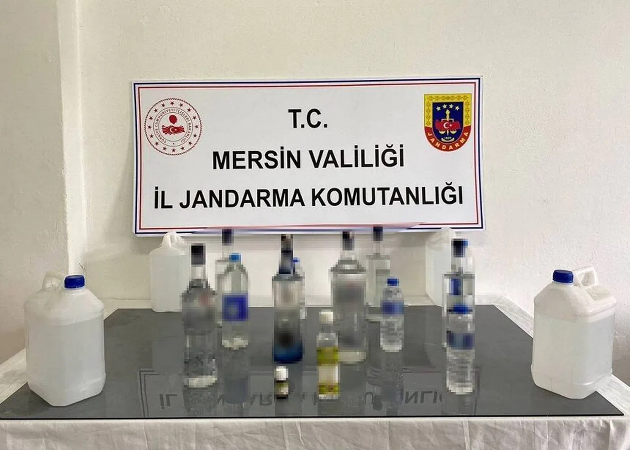 Sahte içki üreten şahıs yakalandı