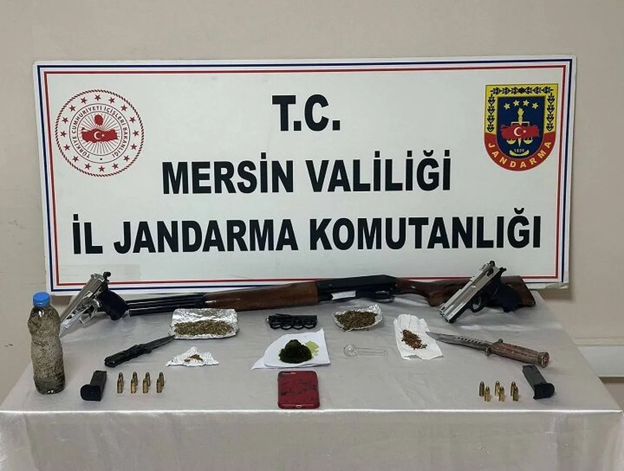 Mersin'de uyuşturucu operasyonu: 3 tutuklama