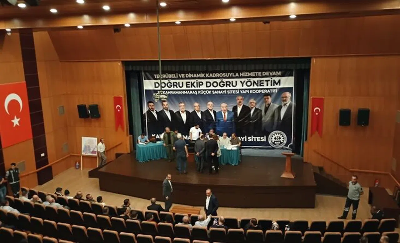 Yeni Sanayi Sitesinde kura çekimi heyecanı