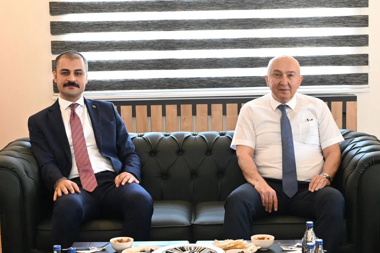 KSÜ Rektörü Göksun Kaymakamı'nı Ziyaret Etti
