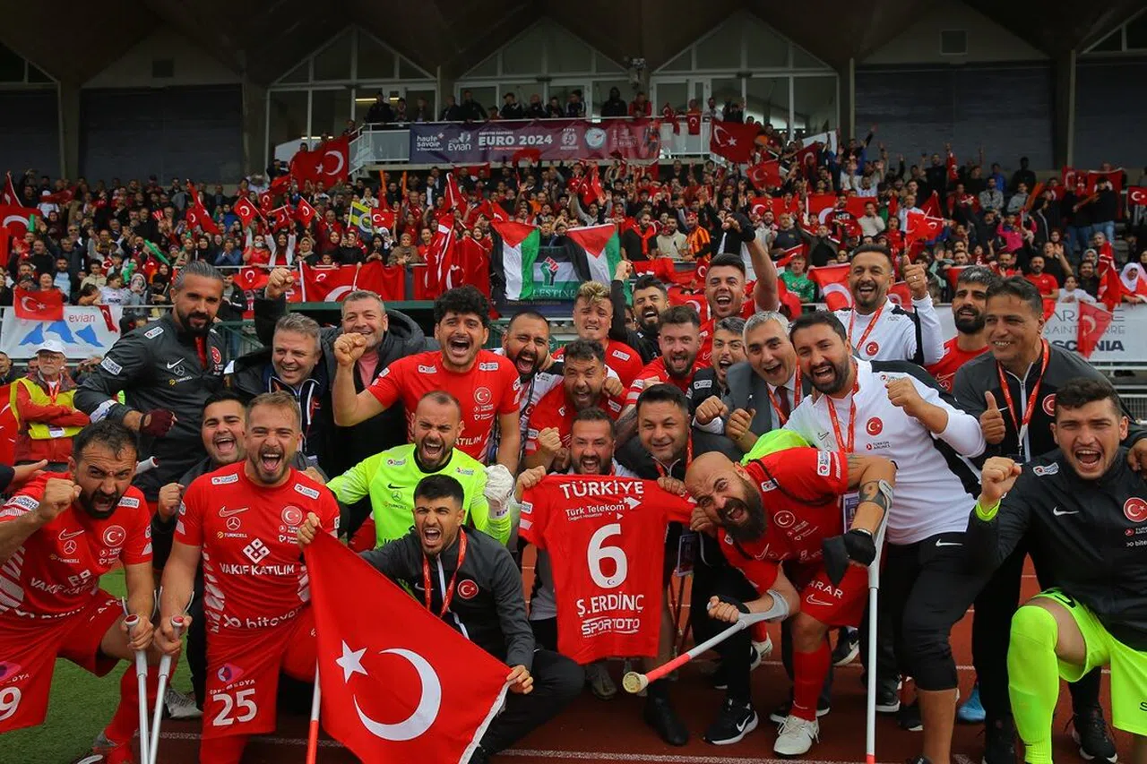 Ampute Milli Takımı İsrail'i Farklı Yendi