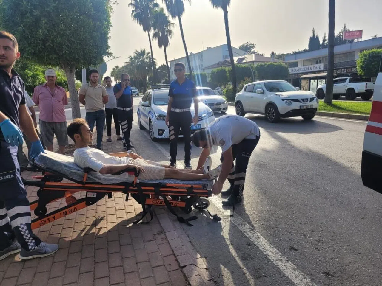 Ehliyetsiz sürücü kazada yaralandı, 26 bin TL ceza yedi