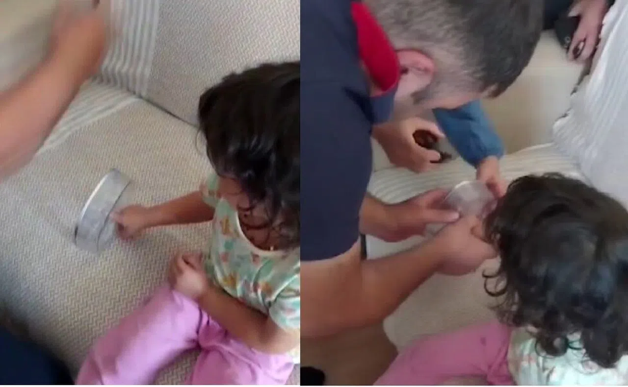 Kahramanmaraş'ta Parmağı Cihaza Sıkışan Çocuğu İtfaiye Kurtardı