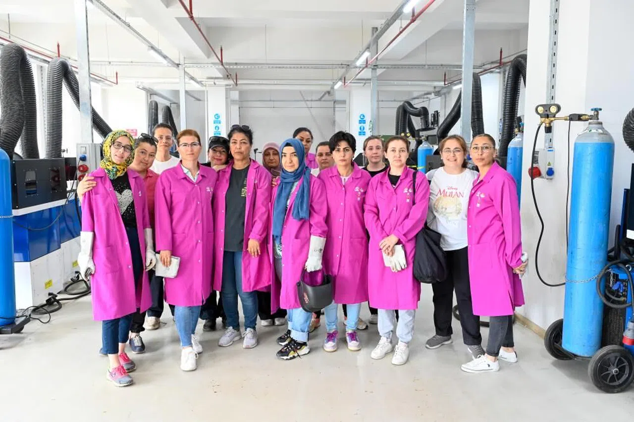 Sanayiye kadın eli değdi, başarının oranı ise yüzde 100 oldu