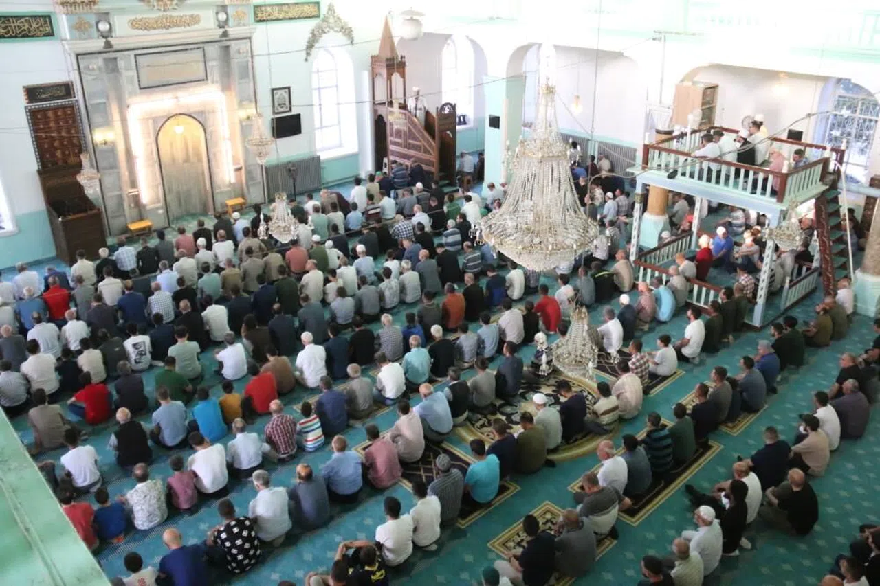 Burdur'da Kurban Bayramı namazı eda edildi