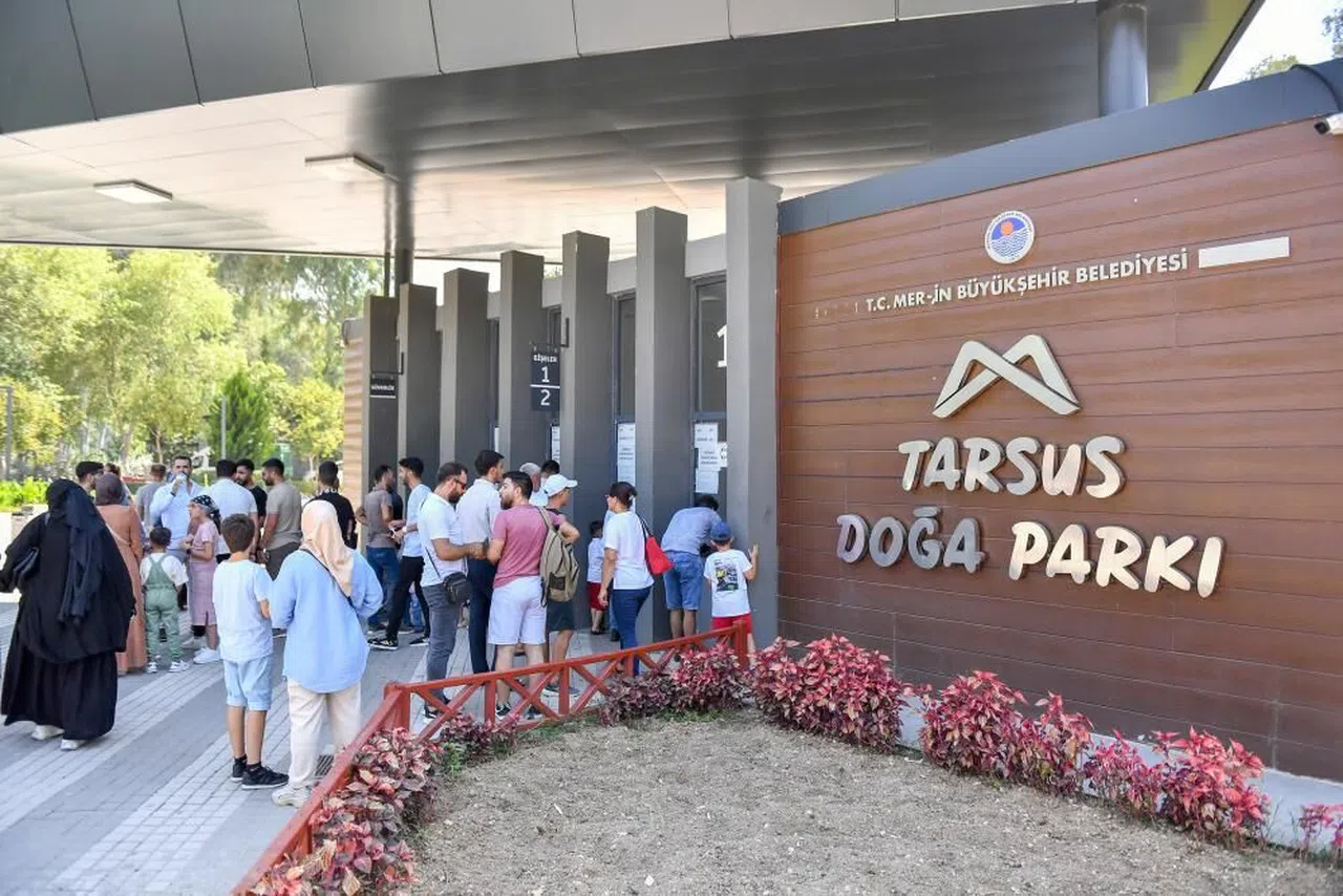 Tarsus Doğa Parkı, bayram tatilinin ilk 5 gününde 16 bine yakın kişiyi ağırladı