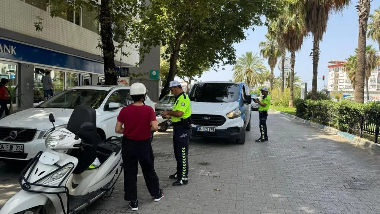 Polislerin kask denetimleri yoğunlaştı