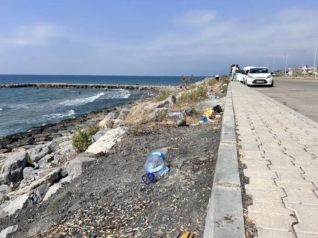 Tatilciler gitti, geriye çöpleri kaldı