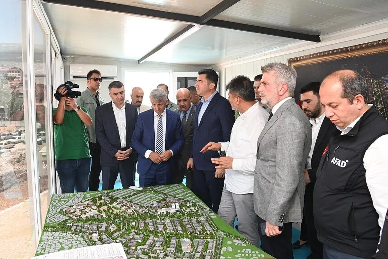 Kahramanmaraş'ta AFAD Başkanı Okay Memiş Ziyareti