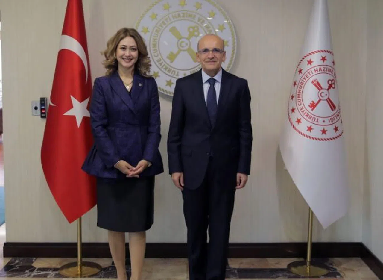 Milletvekili Dora, Bakan Şimşek ile görüştü