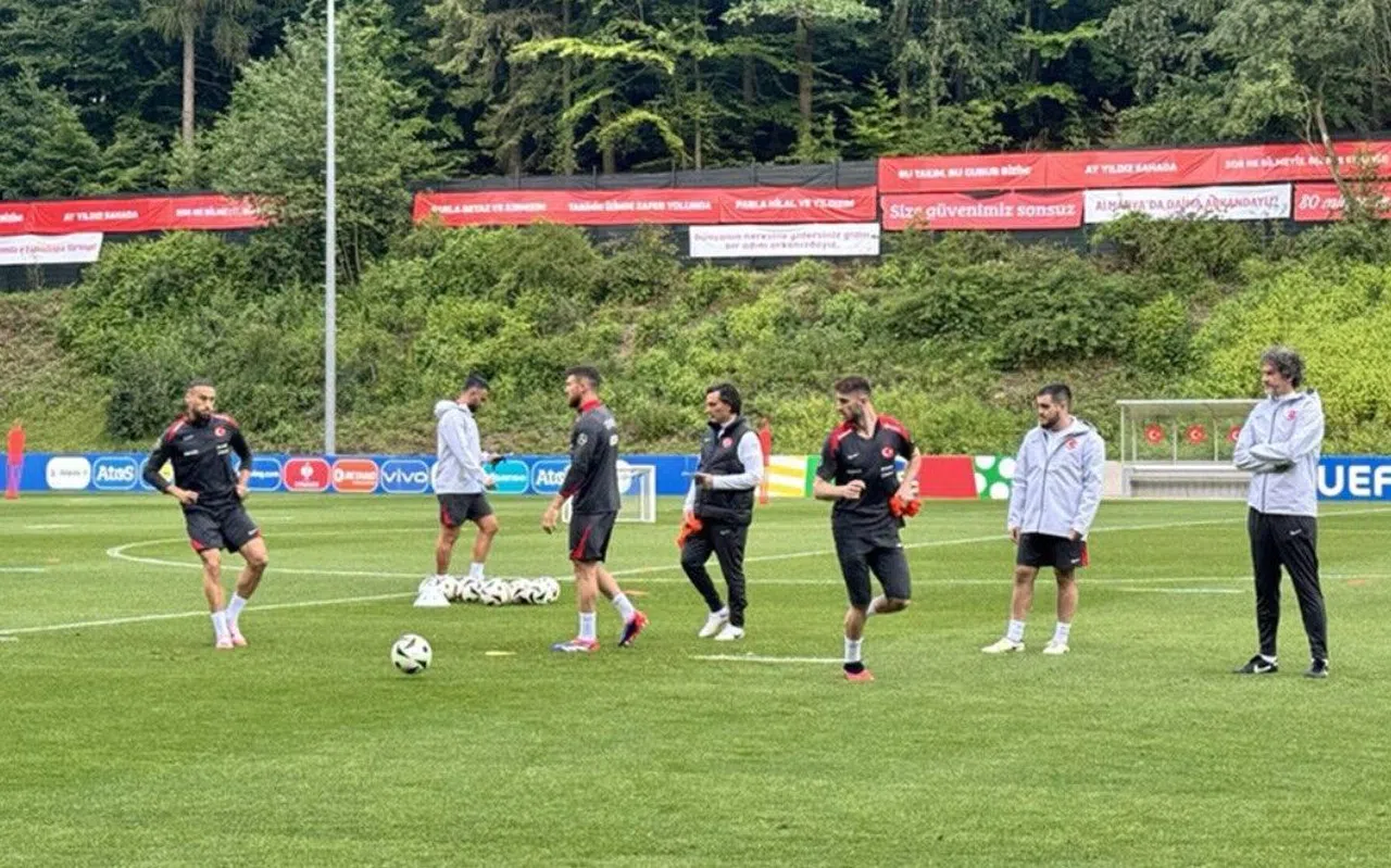 A Milli Takım'da, Portekiz maçı hazırlıkları başladı