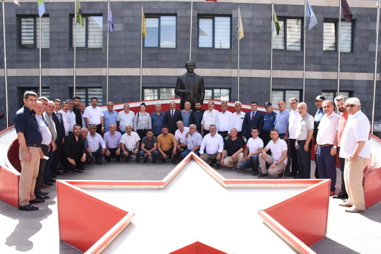 Dulkadiroğlu İlçesi Mahalle Muhtarları İle Sorumluluk Alanı Huzur Toplantısı