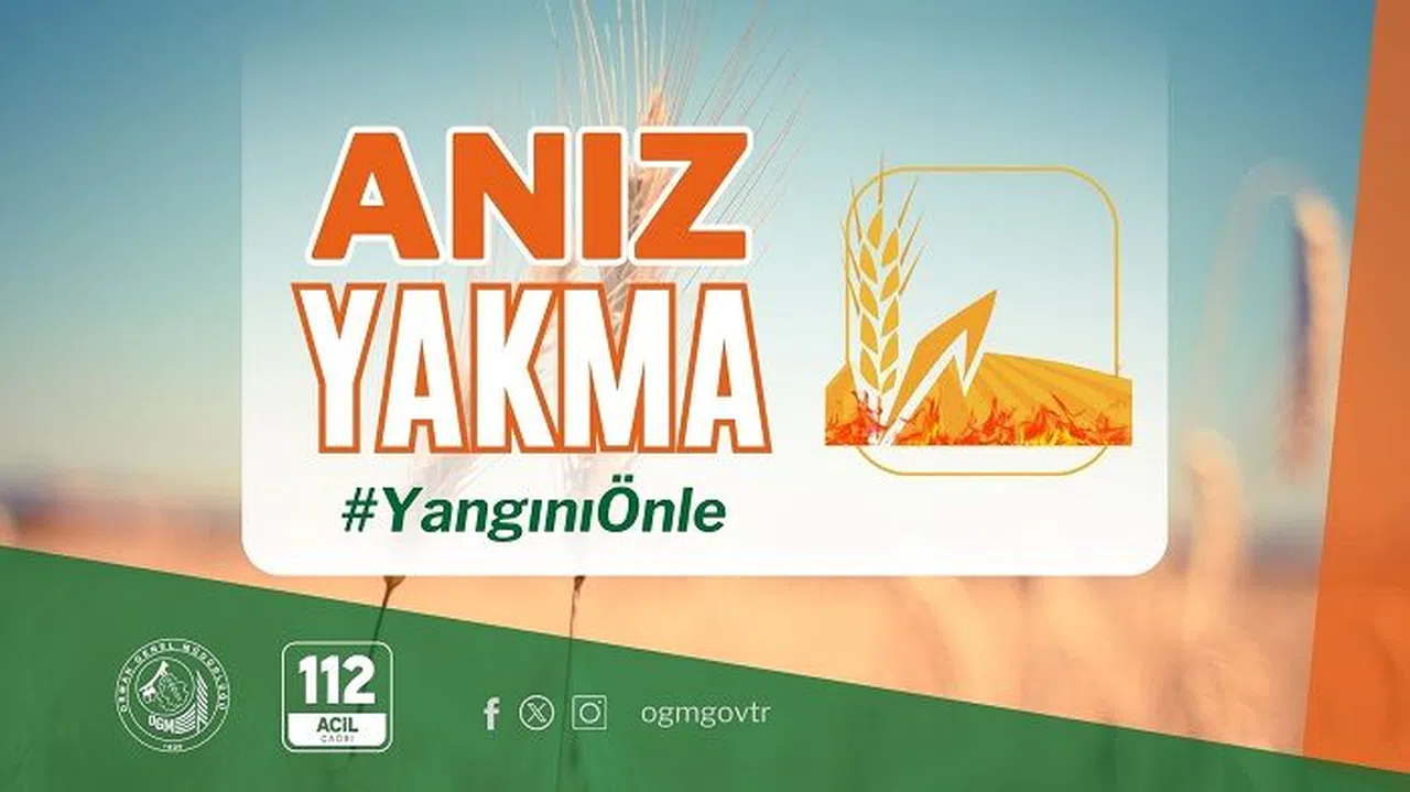 Kahramanmaraş Orman Bölge Müdürlüğü’nden ‘Anız Yakma’ Uyarısı