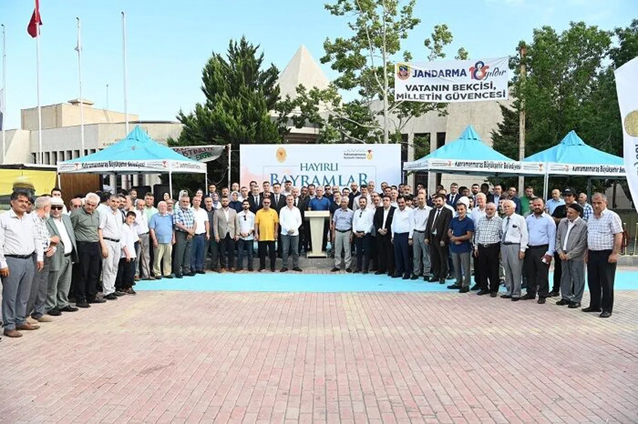 Kahramanmaraş’ta STK’lar Gazze Nöbeti’nde bayramlaştı