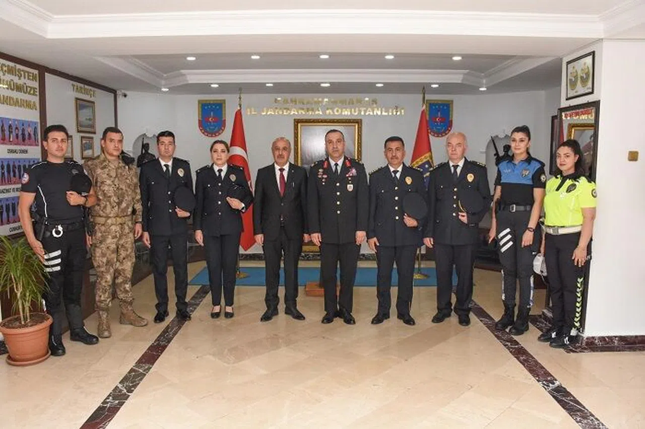 Gökduman, Tuğgeneral İnan’ı Ziyaret Etti