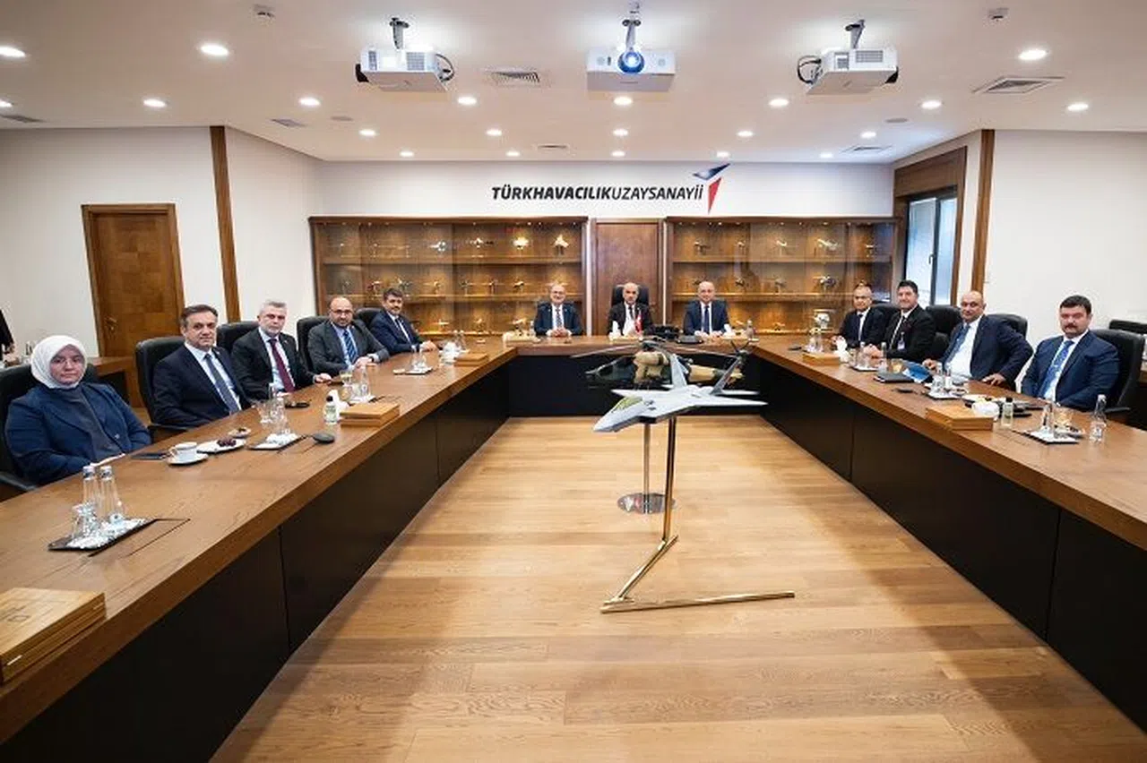 AK Parti Kahramanmaraş heyetinden TUSAŞ'a çıkarma