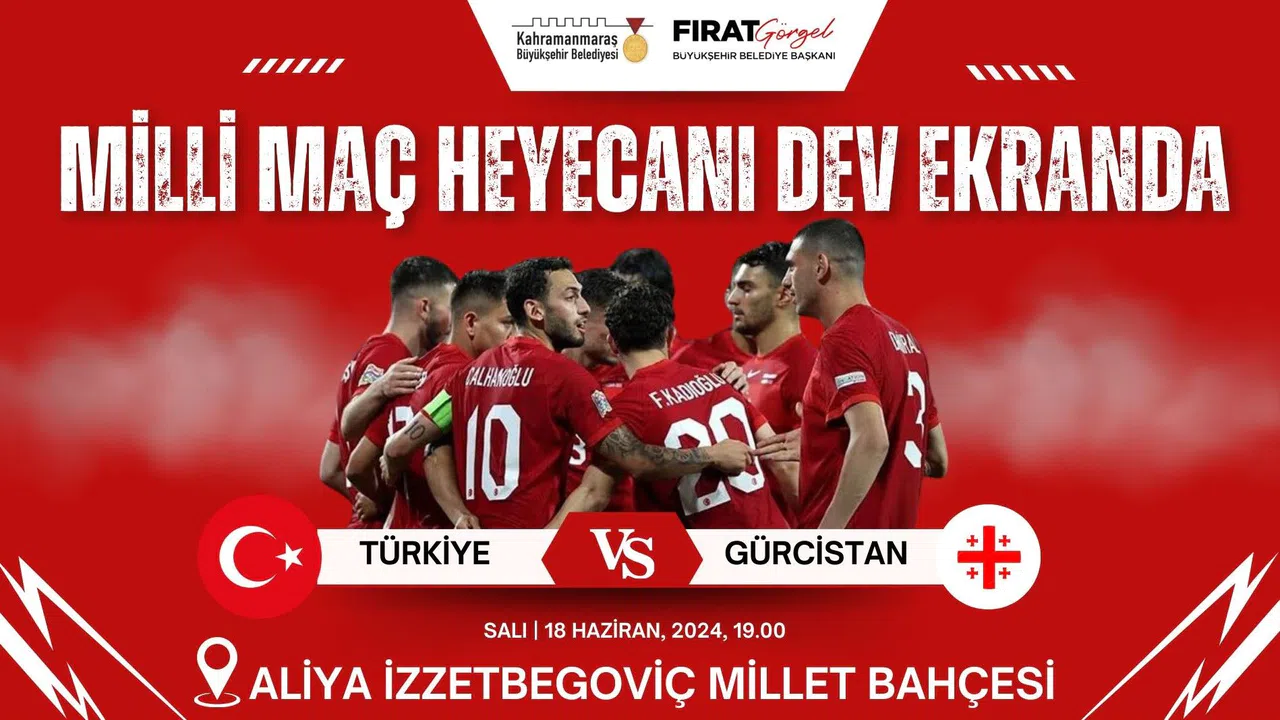 Kahramanmaraş'ta Euro 2024 Coşkusu