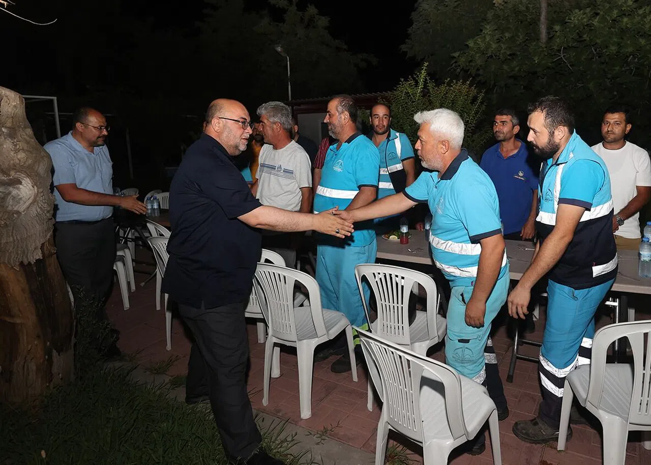 Başkan Akpınar, Çevre Ekiplerine Teşekkür Etti