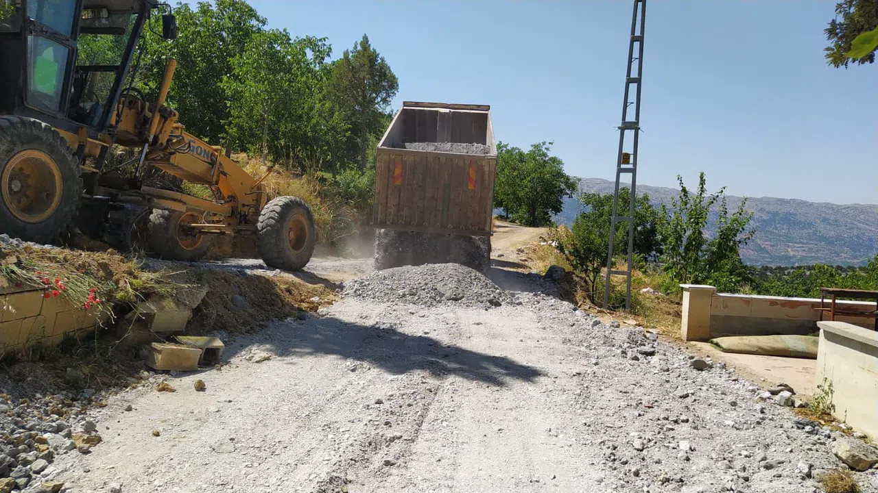 Dulkadiroğlu Belediyesi'nden Yol Çalışmaları