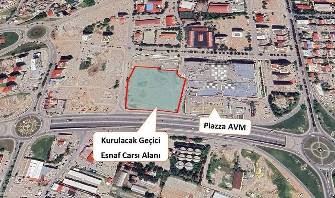 Rezerv Alandaki Esnaflar İçin Yeni Geçici Çarşıda Başvurular Başladı