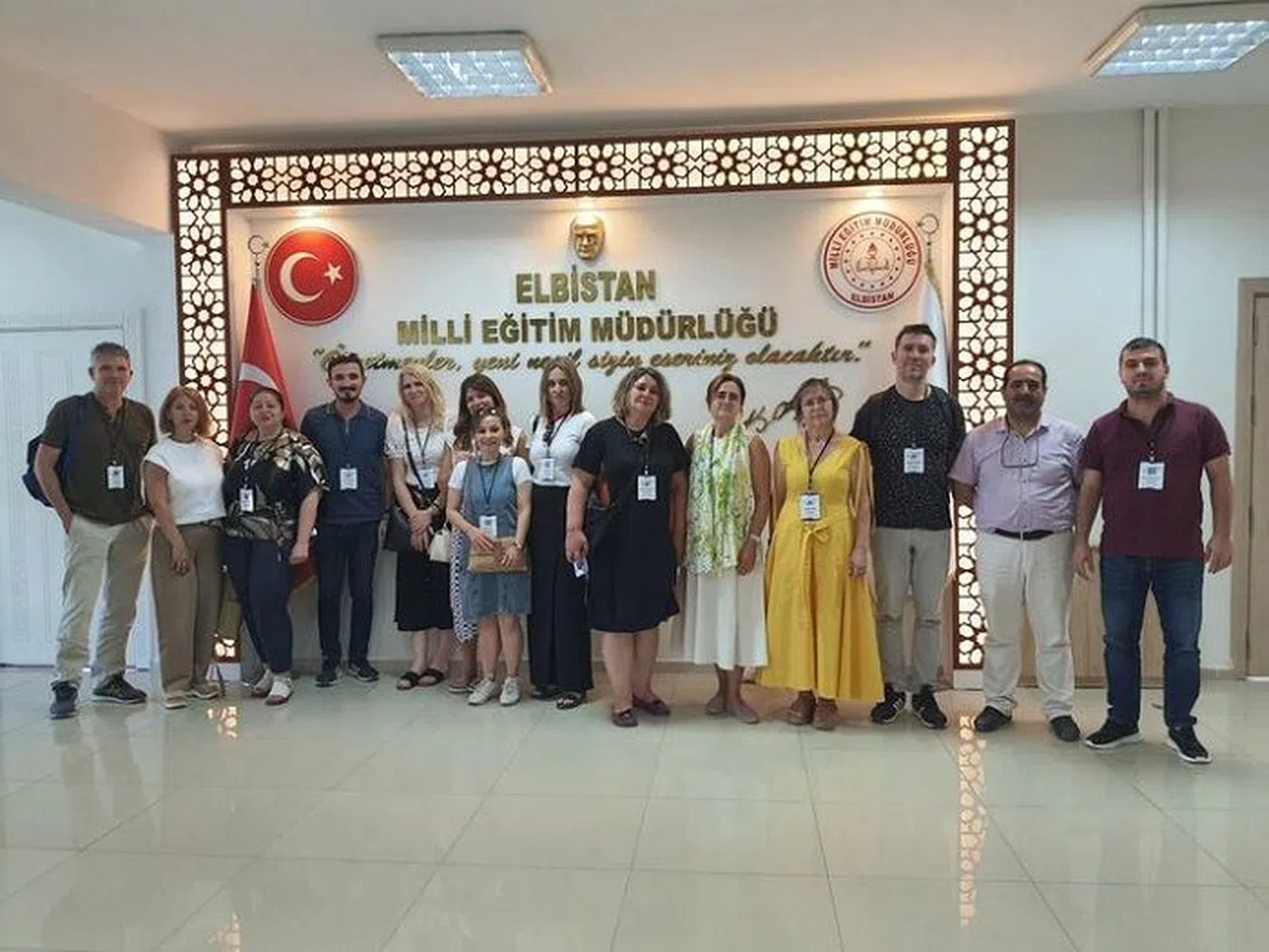 Avrupalı öğretmenler Elbistan’ı tanıdı