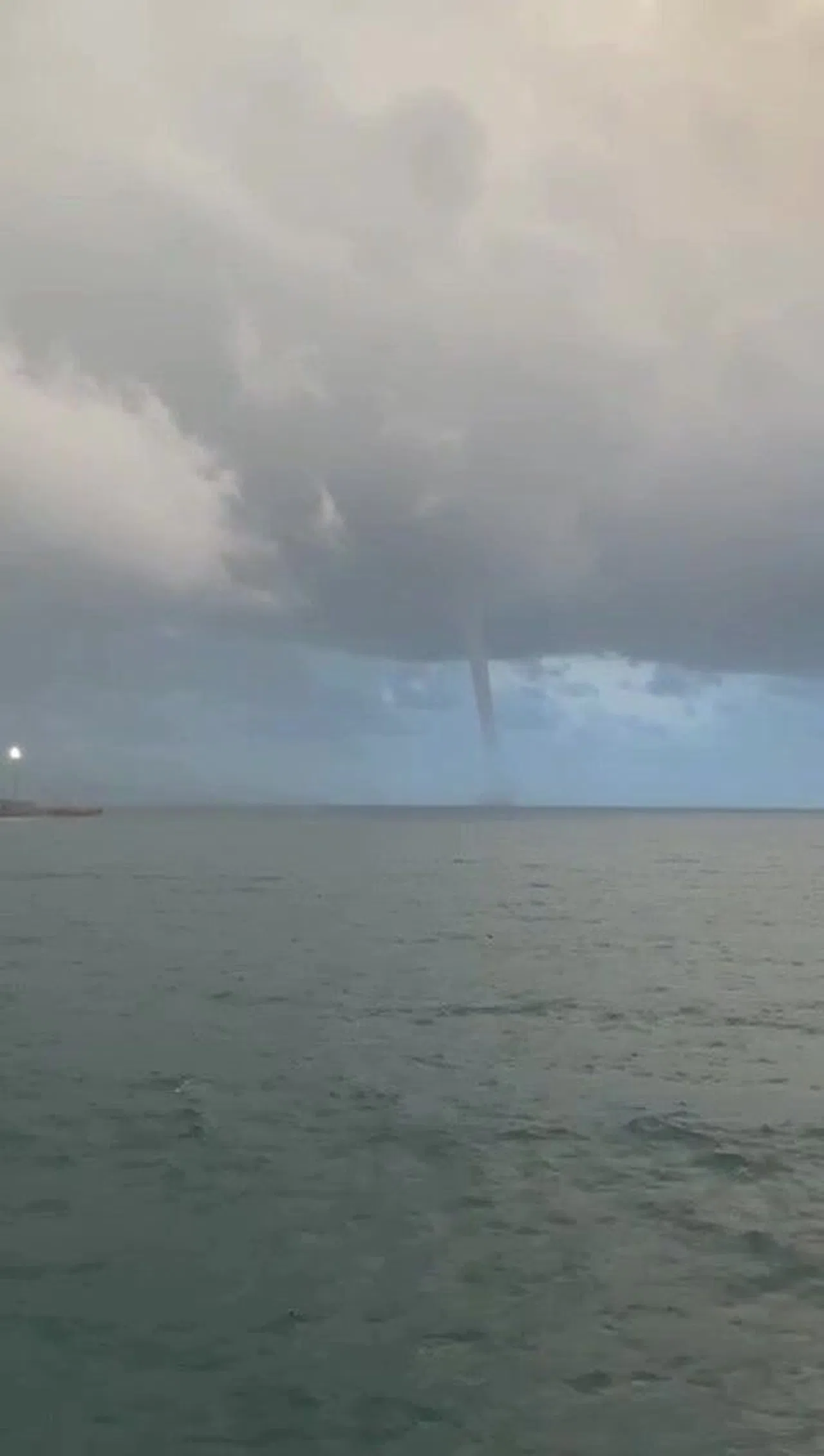 İskenderun körfezinde hortum