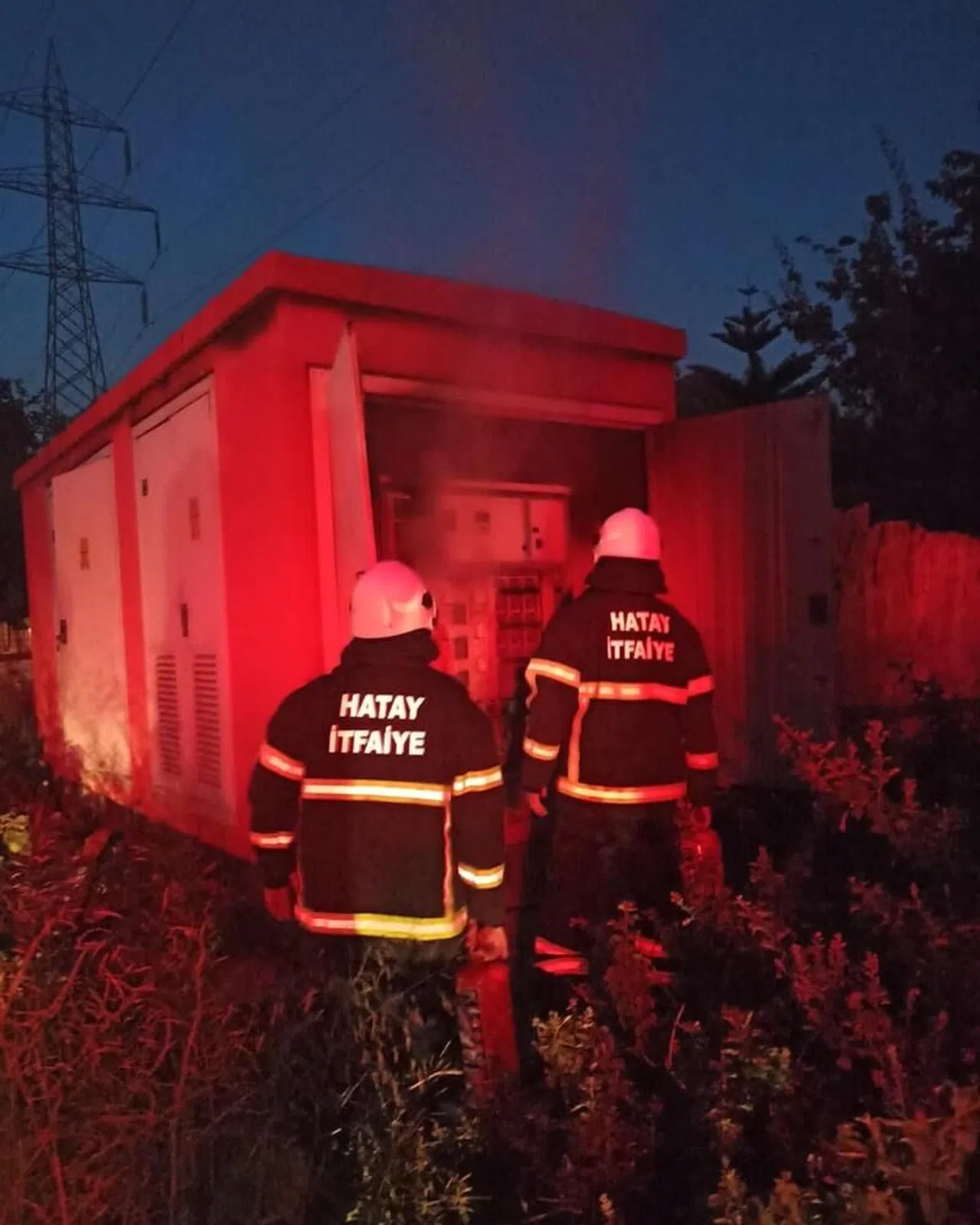 Payas’ta trafo yangını