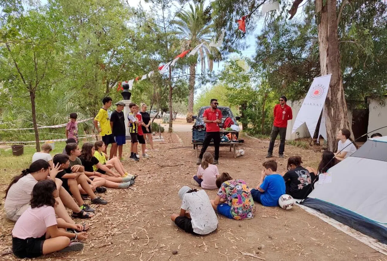 Antalya 'da Doğa kampı ilk misafirlerini ağırladı