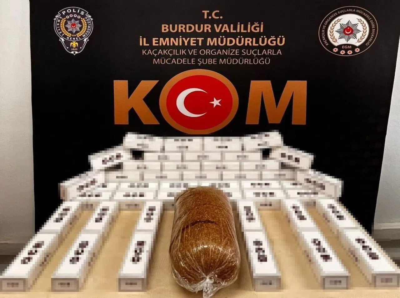 Kaçakçılık operasyonunda çok sayıda kaçak sigara ele geçirildi