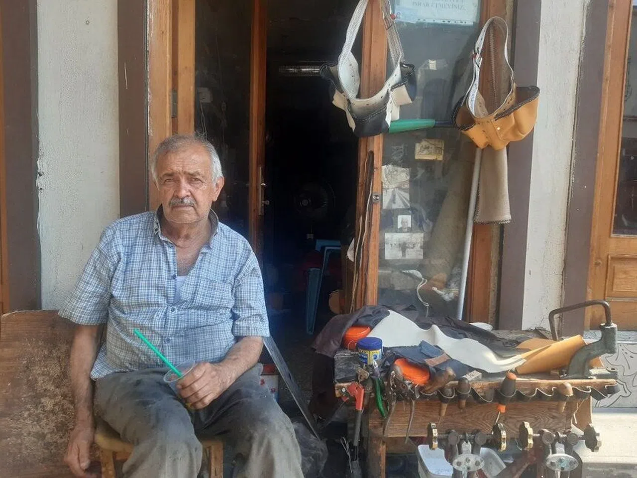 Kahramanmaraş'ın tek top tamircisi
